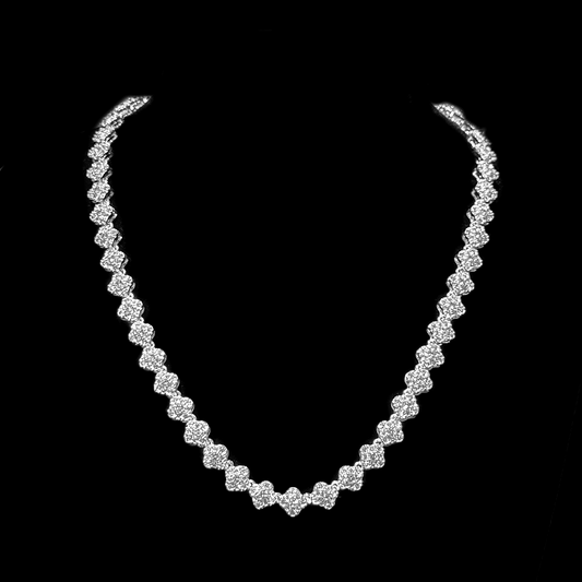 Cadena Van Cleef Micro Circón