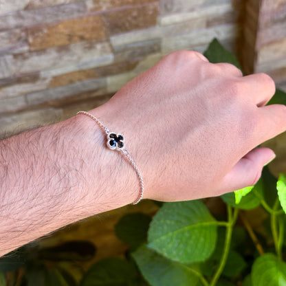 Pulsera Van Cleef Negra